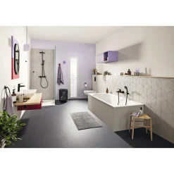 VITALIO START 250 BRUSESYSTEM MAT SORT|Grohe Outlet