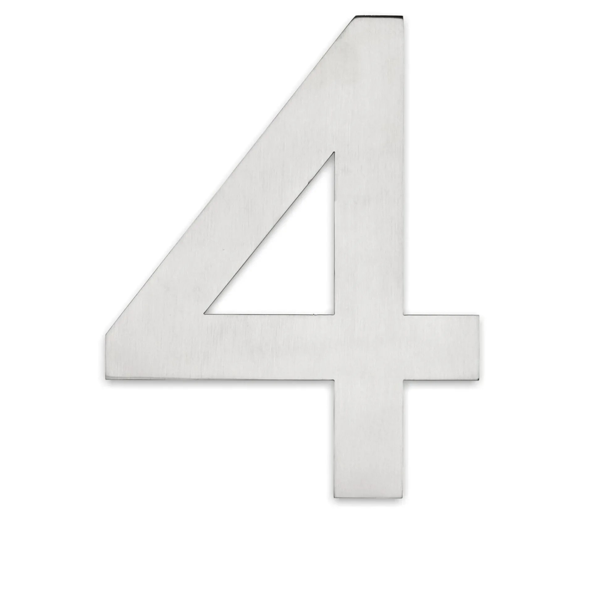 4 HUSNUMMER RUSTFRI|Habo New