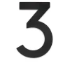 3 HUSNUMMER SORT|Habo Clearance