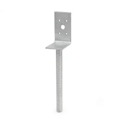 L-FORM STOLPEBÆRER 75X84X200 MM VARMGALVANISERET|Habo Discount
