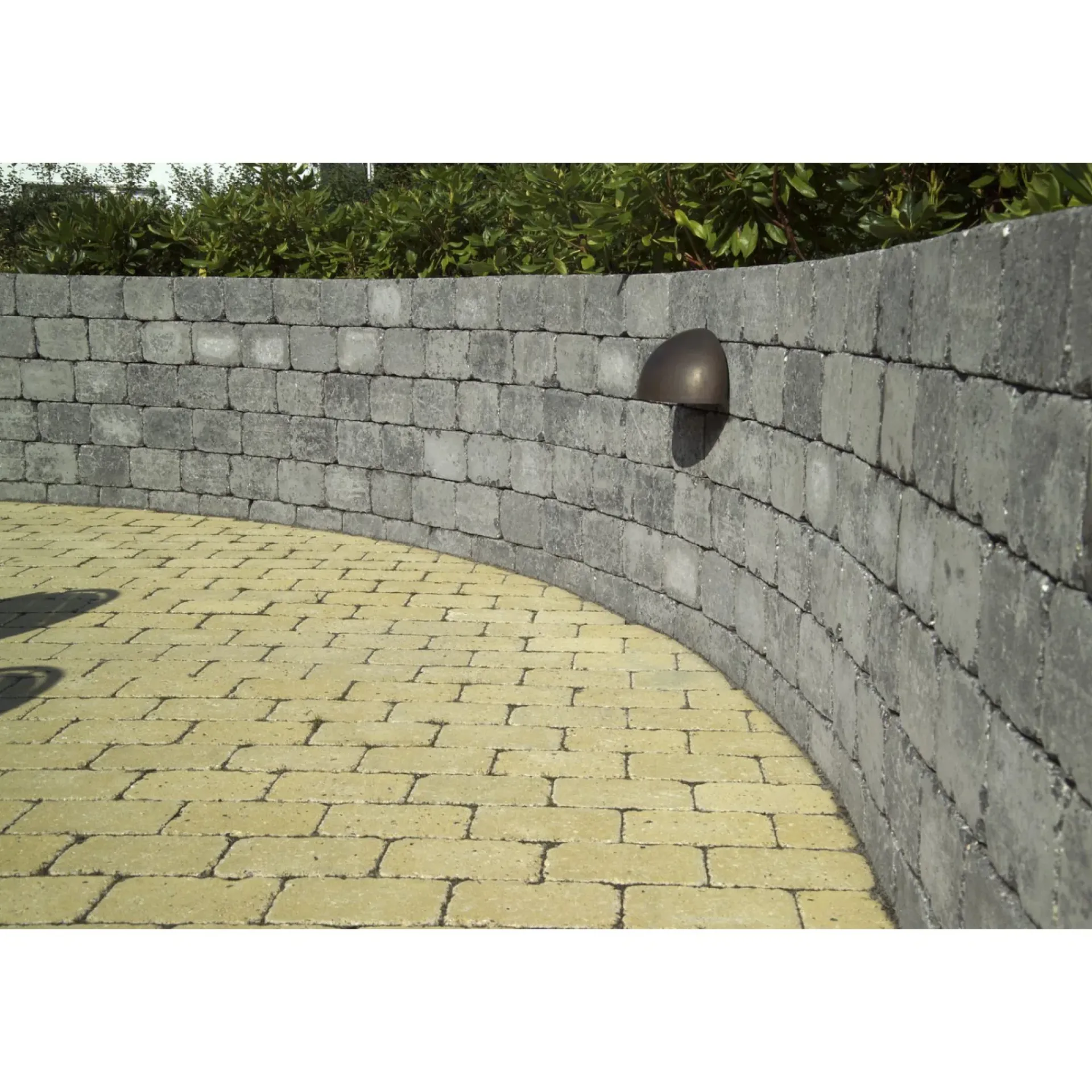 HOLMEGAARDSTEN KANTBLOK 14 X 14 X 21 CM SORT/ANTRACIT|IBF Best