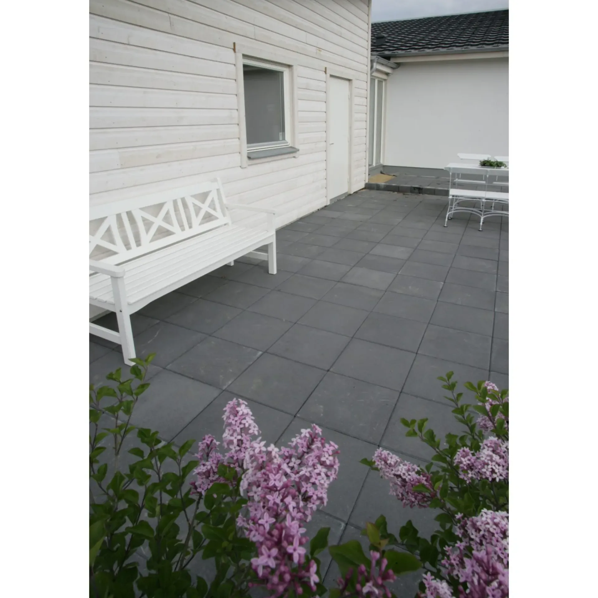 MODUL 50 HAVEFLISE 5 X 50 X 50 CM SORT/ANTRACIT|IBF Discount