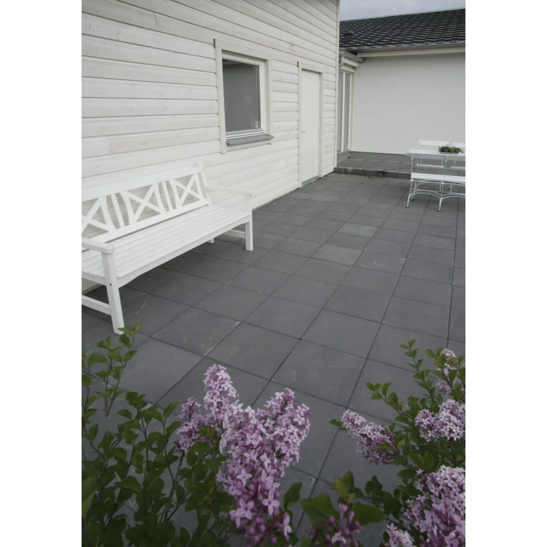 MODUL 50 HAVEFLISE 8 X 50 X 50 CM SORT/ANTRACIT|IBF Best