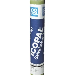 SELVKLÆBER TOP TAGPAP 1 X 5 M SORT|Icopal Clearance