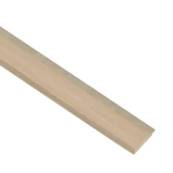 AFSLUTNINGSLISTE EG, HVID OLIE 16 X 42 X 2400 MM|I-Wood New