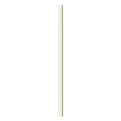 AFSLUTNINGSLISTE HVID 16 X 92 X 2400 MM|I-Wood Outlet
