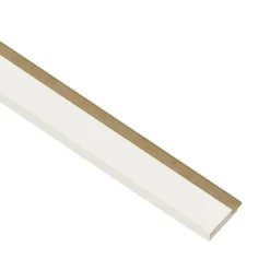 AFSLUTNINGSLISTE HVID 16 X 42 X 2400 MM|I-Wood