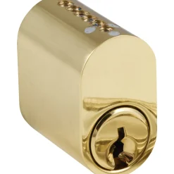 OVAL CYLINDER 6-STIFT POLERET MESSING 1 STK|Jasa Hot