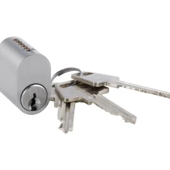 OVAL CYLINDER 6-STIFT SØLV 1 STK|Jasa Clearance