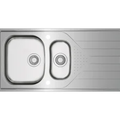 UNIVERSO UNI150D KØKKENVASK 1000 MM|Juvel Outlet