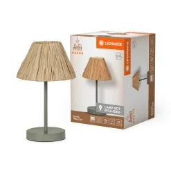 DECOR RAFFIA GULVLAMPE BRUN/GRØN 28,3 CM|LEDVANCE Outlet