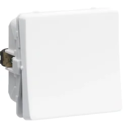 1 MODUL ENKELT KRYDSNING AFBRYDER HVID|LK Fuga New
