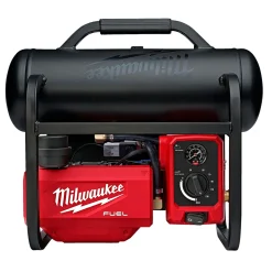 M18 FAC-0 KOMPRESSOR 9,31 BAR AKKU 18V 7,6 L UDEN BATTERI OG LADER|MILWAUKEE