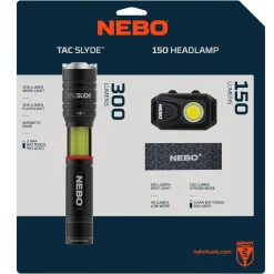 SAMPAK LYGTESÆT 300/150 LUMEN|Nebo Outlet
