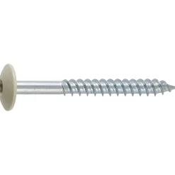 TRÆBETONSKRUE HVID TRÆBETONSKRUE 4,5X45 MM PULVERLAKERET 200 STK|NKT Outlet