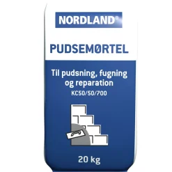 PUDSEMØRTEL GRÅ 20 KG|Nordland New