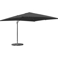 HAWAII HÆNGEPARASOL SORT 3X4 M|Outrium