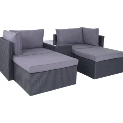LISSABON SOFASÆT SORT|Outrium New