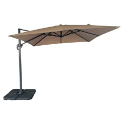 MESSINA HÆNGEPARASOL SAND/GRÅ 295X295X260|Outrium Discount