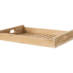 SERVERINGSBAKKE NATUR TEAK|Outrium Outlet