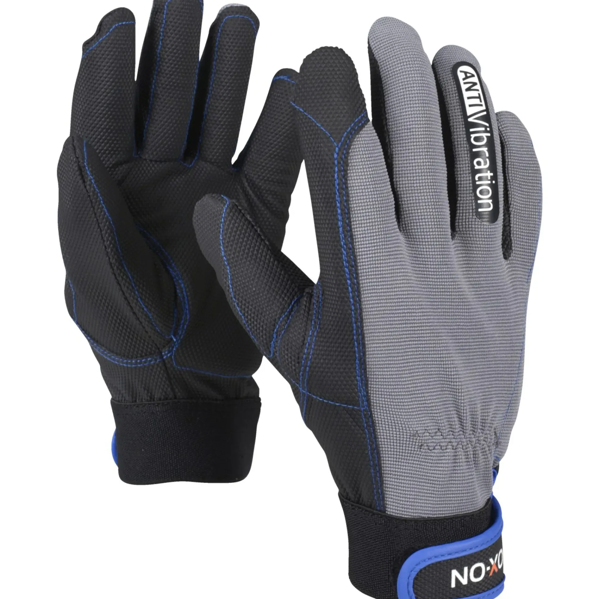 VIBRATION 12000 1200 ARBEJDSHANDSKE CE 11 SORT/GRÅ 1 PAR|OX-ON Discount