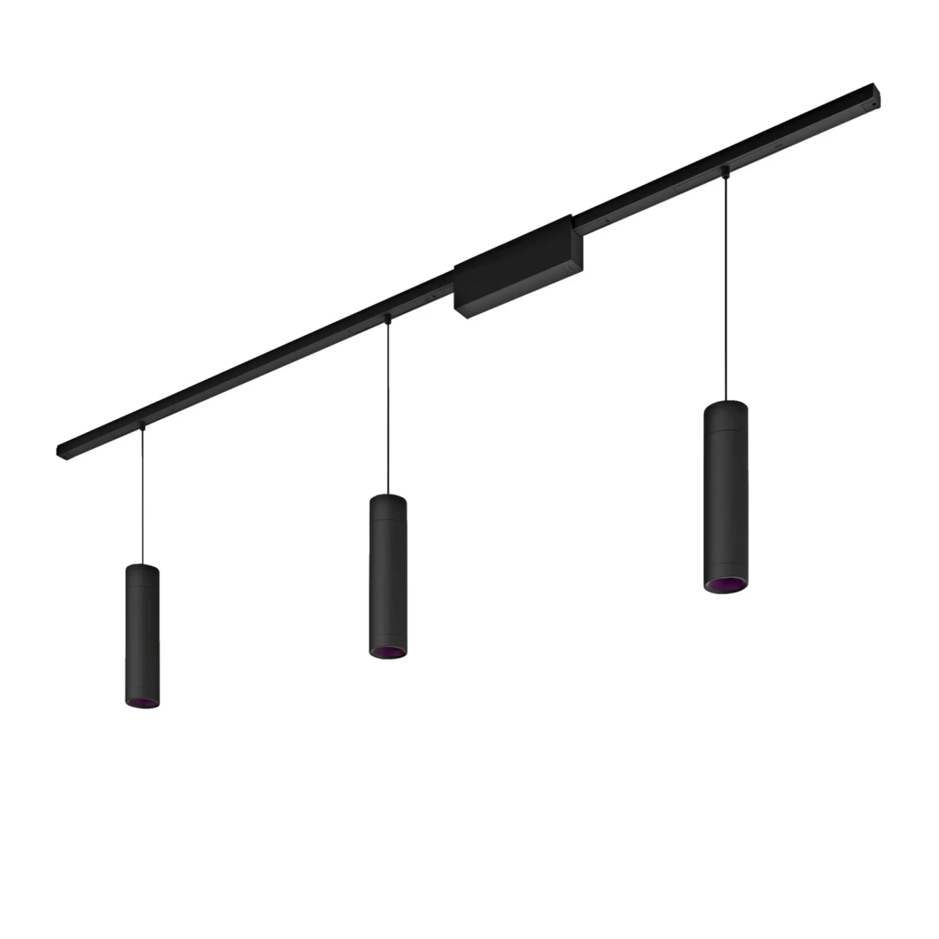 PERIFO 3 PENDLER SKINNESYSTEM SORT LED 5W|Philips Hue New