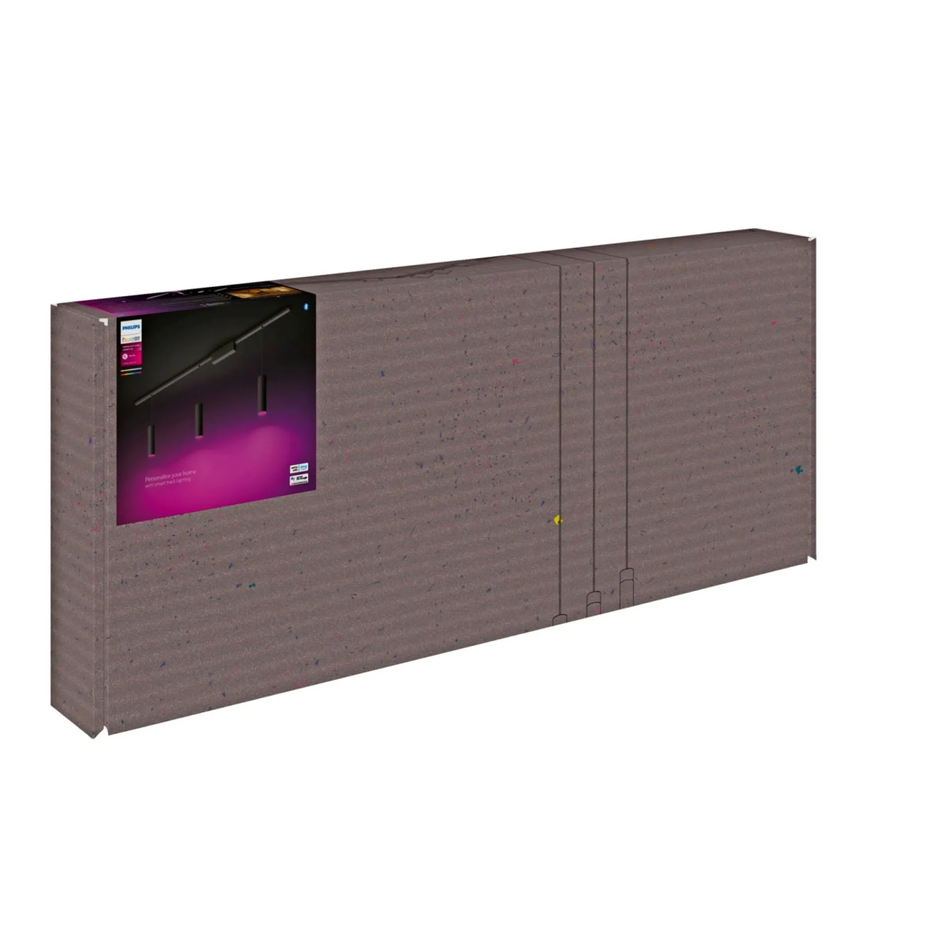 PERIFO 3 PENDLER SKINNESYSTEM SORT LED 5W|Philips Hue New