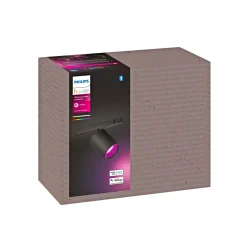 PERIFO SPOTLIGHT SKINNESYSTEM SORT LED 5W|Philips Hue Outlet