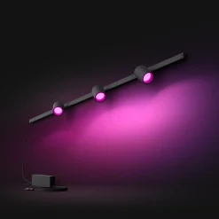 PERIFO 3 SPOT SKINNESYSTEM SORT LED 5W|Philips Hue Sale