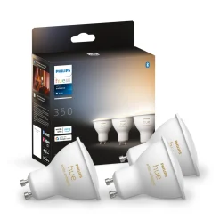 WA 3-PAK SMART LED PÆRE GU10 SPOT 5W|Philips Hue