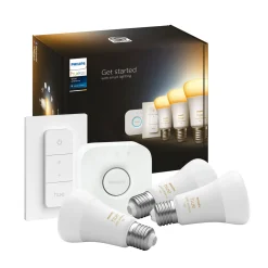 WA 3 X E27, BRIDGE & FJERNBETJ. STARTSÆT|Philips Hue Discount
