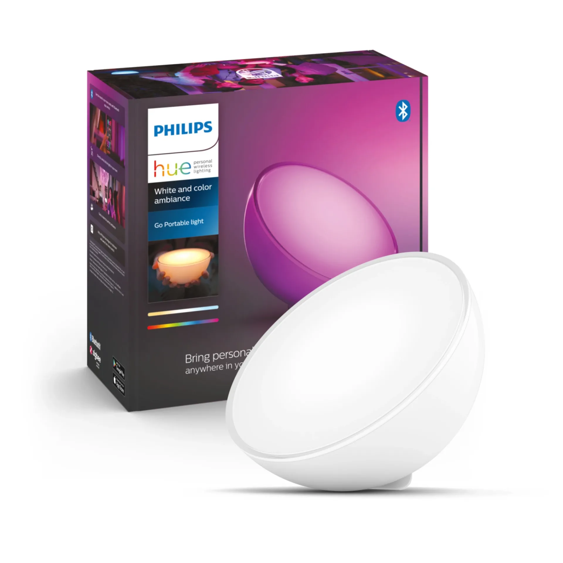 WCA GO BORDLAMPE 6W 15 CM|Philips Hue Hot