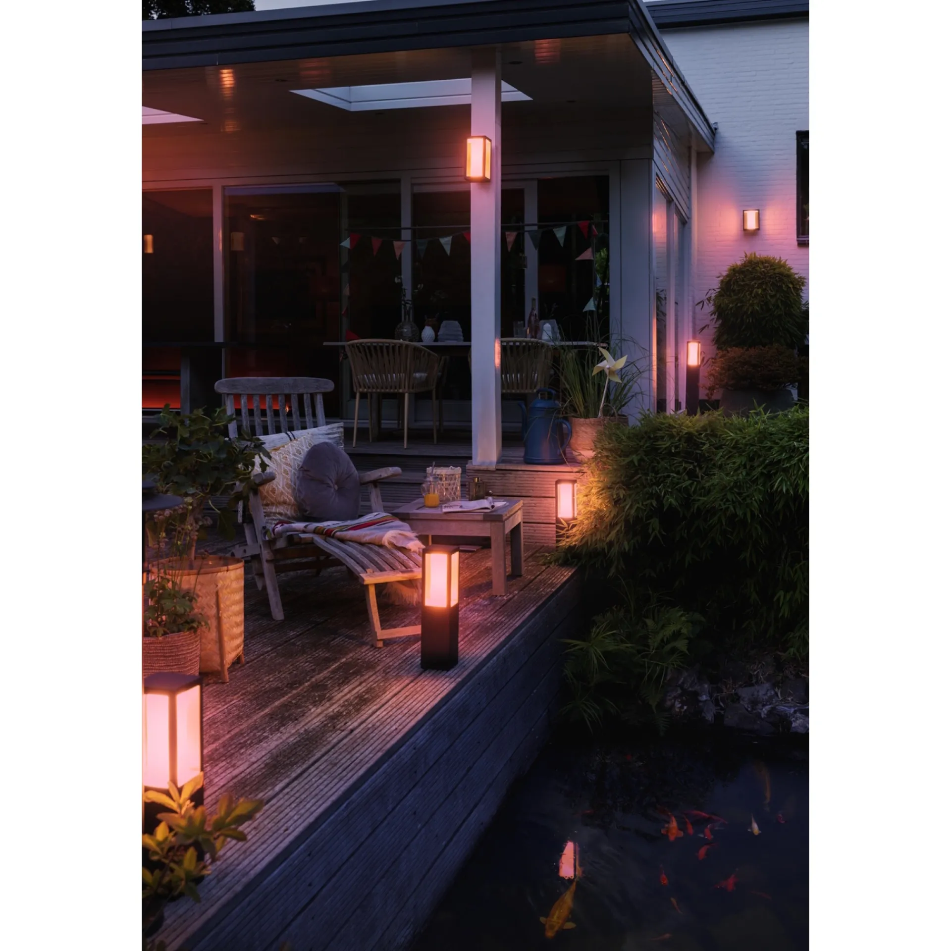WCA IMPRESS BEDLAMPE SORT 40 CM|Philips Hue Clearance