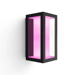 WCA IMPRESS UDENDØRS VÆGLAMPE 16W SORT|Philips Hue Discount