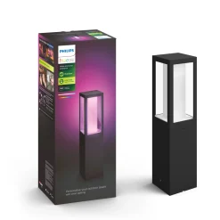 WCA IMPRESS UDVIDELSE BEDLAMPE SORT 40 CM|Philips Hue Online
