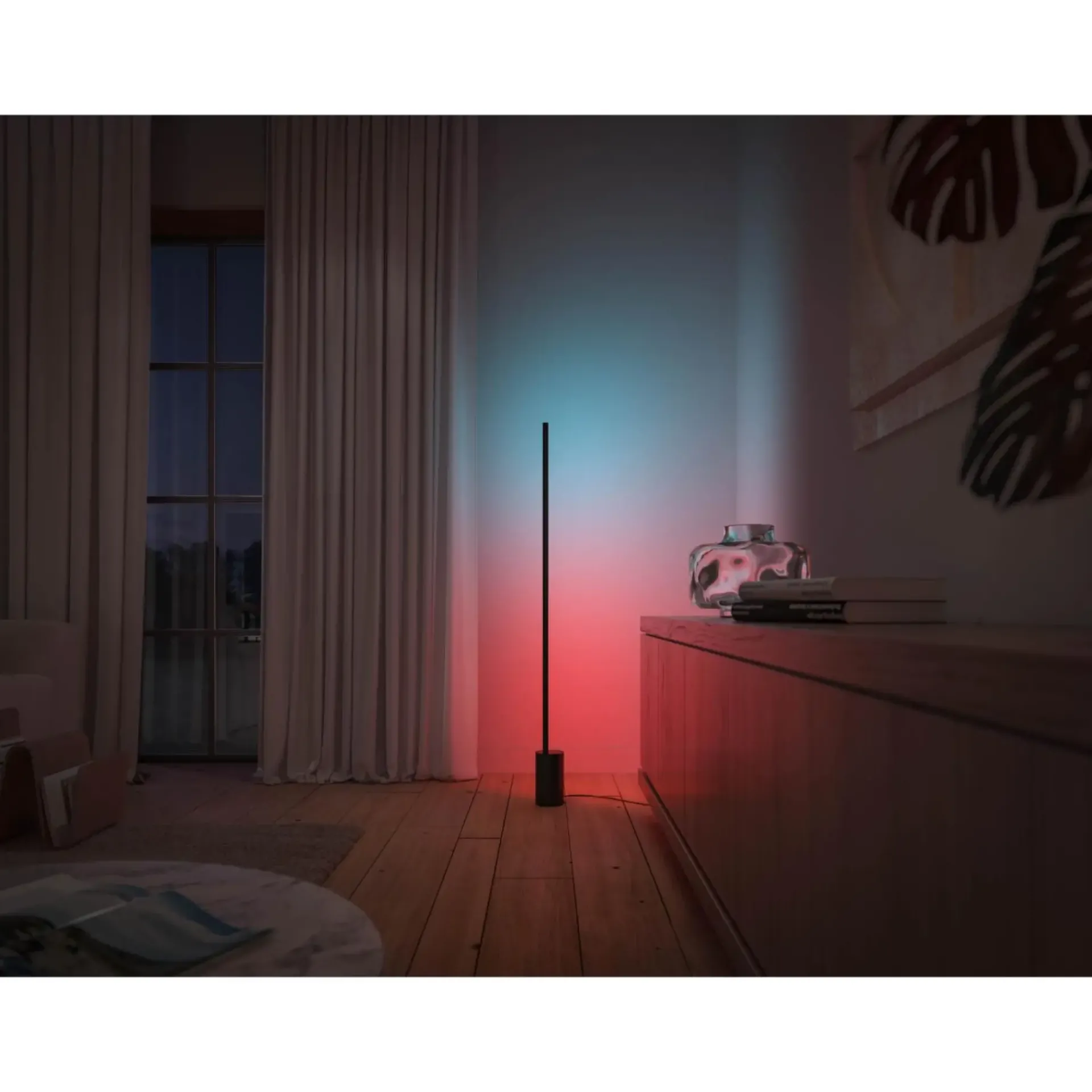 WCA WCA GULVLAMPE SORT 145,8|Philips Hue Discount