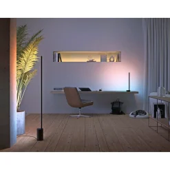 WCA WCA GULVLAMPE SORT 145,8|Philips Hue Discount