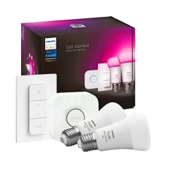 WCA 2 X E27, BRIDGE & DIM. SWITCH STARTSÆT|Philips Hue Clearance