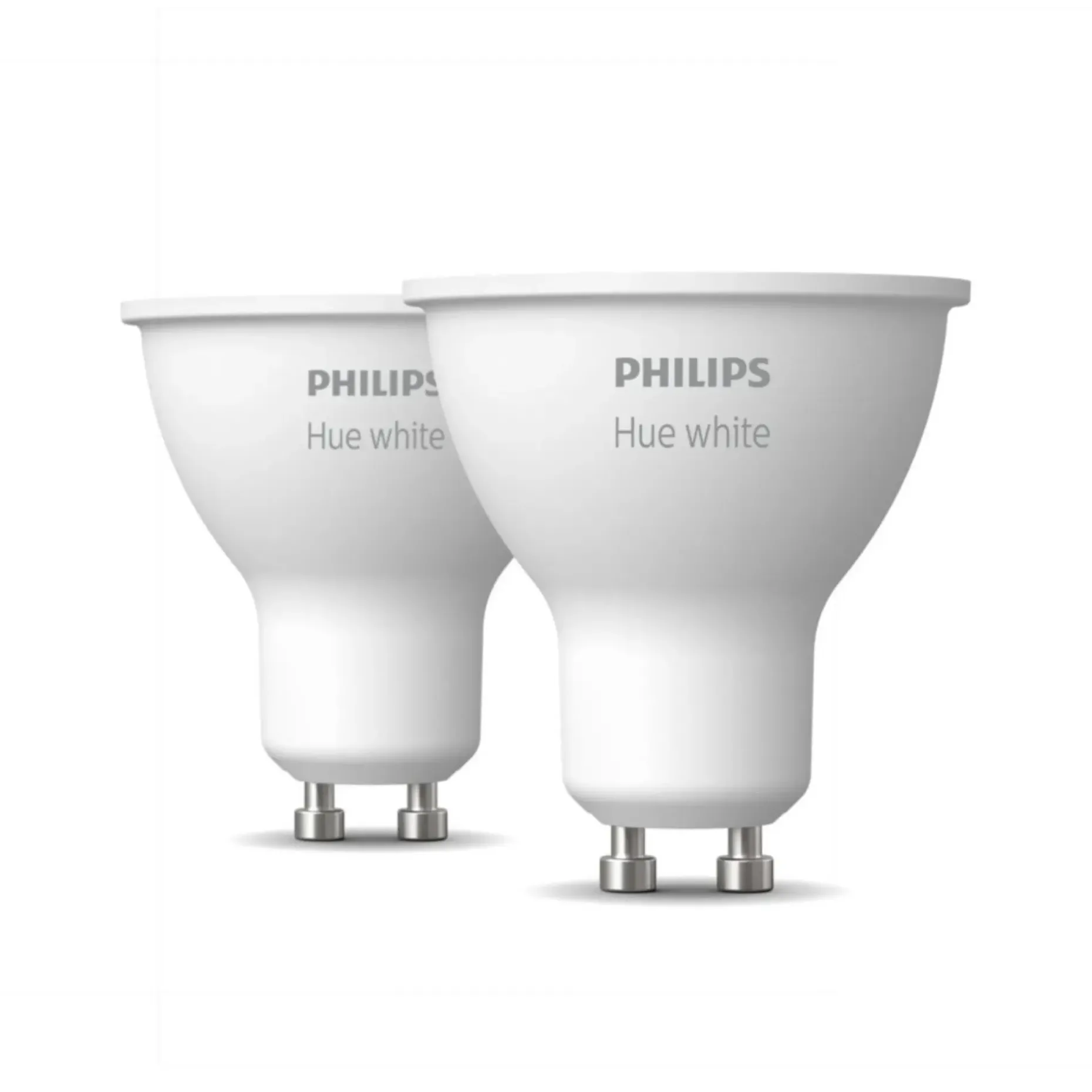 PHILIPS HUE W 2-PAK SMART LED PÆRE GU10 SPOT 5W