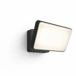 W WELCOME UDENDØRS VÆGLAMPE 15W SORT|Philips Hue