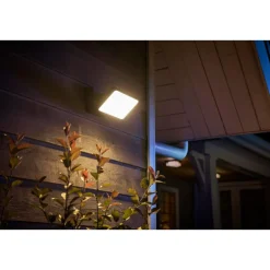 W WELCOME UDENDØRS VÆGLAMPE 15W SORT|Philips Hue
