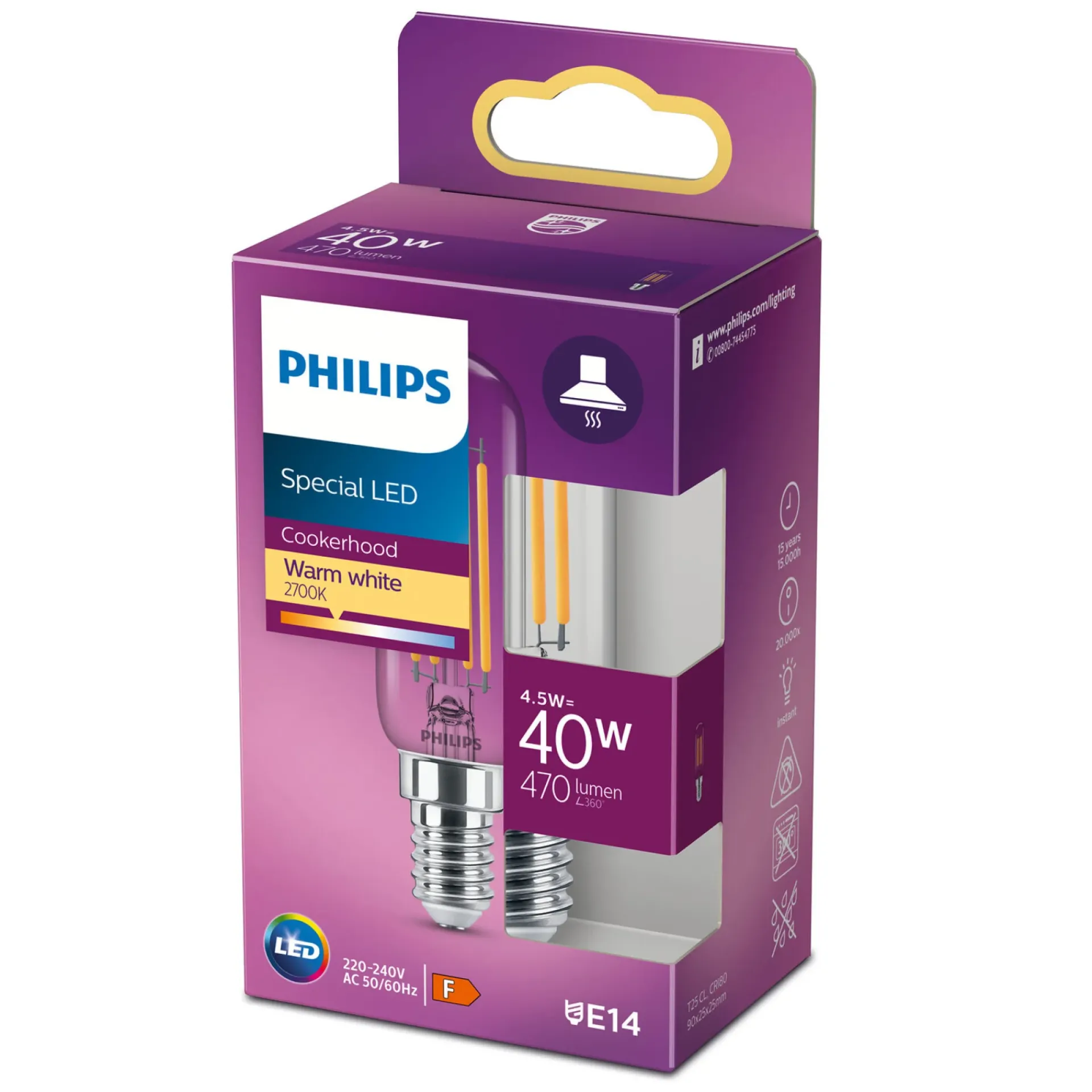 LED PÆRE PARFUME E14 5W|Philips Online