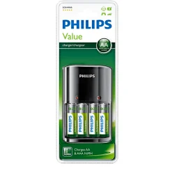MULTILIFE SCB1490 BATTERIOPLADER 4 X AA|Philips Clearance