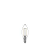 2-PAK KLAR LED PÆRE KERTE E14 2W|Philips Best
