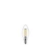 2-PAK KLAR LED PÆRE KERTE E14 4W|Philips New