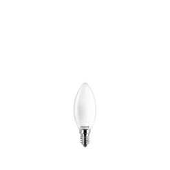 2-PAK MAT LED PÆRE KERTE E14 4W|Philips Outlet