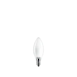 2-PAK MAT LED PÆRE KERTE E14 2W|Philips Best