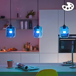 COLOR LED PÆRE E14 KRONE 5W|Philips Smart Best