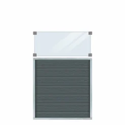 ARTURA HEGNSFAG SKIFERGRÅ 90 X 135 CM|Plus Outlet