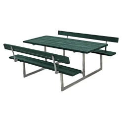 BASIC BORDBÆNKESÆT GRØN|Plus Outlet